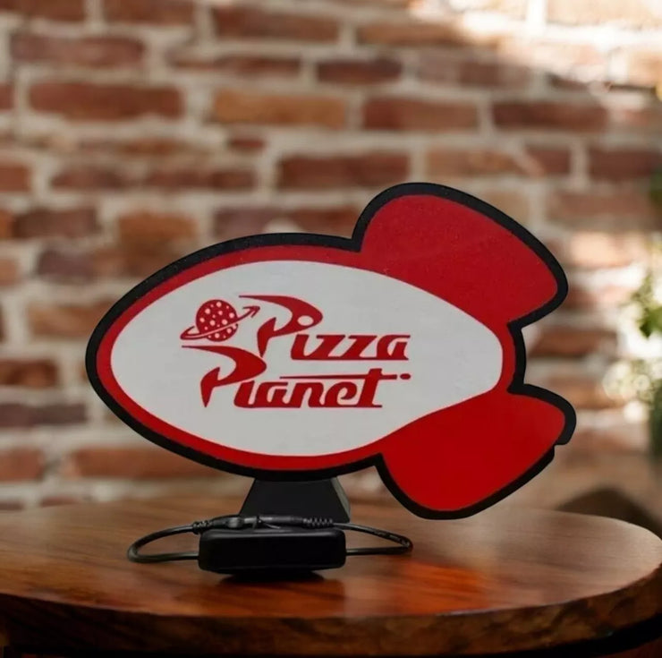 Pizza Planet Light Box - 25x17cm