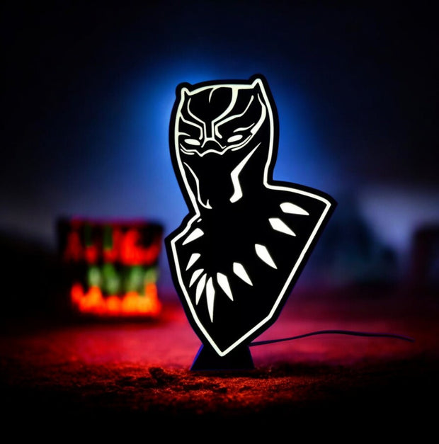 Black Panther Light Box - 25x17cm