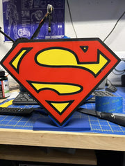 Superman Light Box - 25x17cm