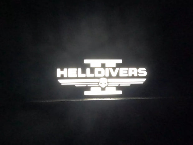 Helldivers Light Box - 25x17cm