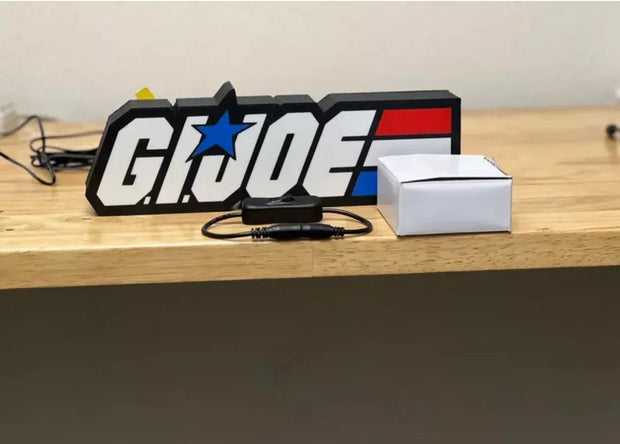 Gi Joe Light Box - 25x17cm