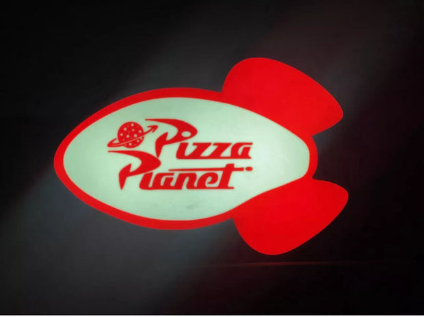 Pizza Planet Light Box - 25x17cm