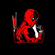 Deadpool Silent Light Box - 25x17cm