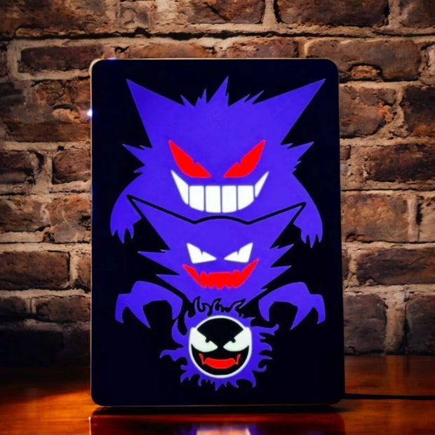 Pokémon Gengar Light Box - 25x17cm