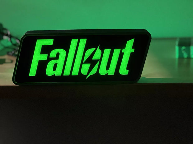 Fallout Light Box - 25x17cm