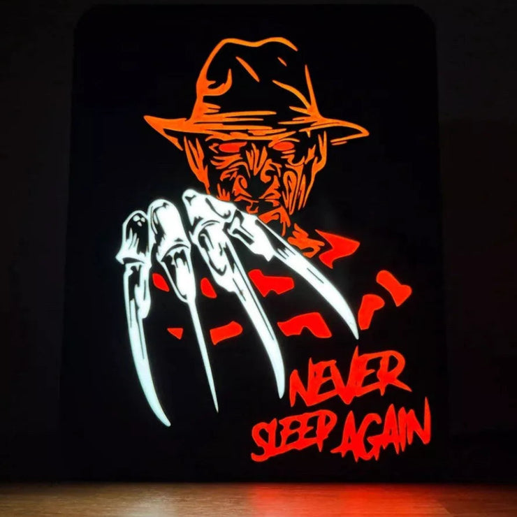 Nightmare on Elm Street Light Box - 25x17cm