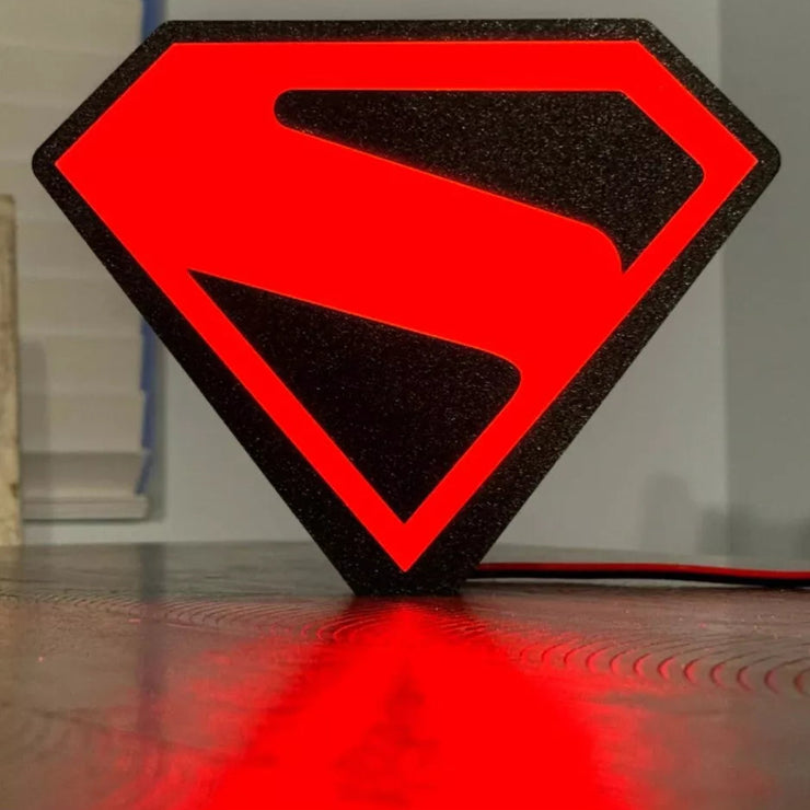 Lois And Clark Superman Light Box - 25x17cm