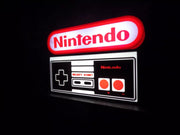 Nintendo Logo & Controller Light Box - 25x17cm