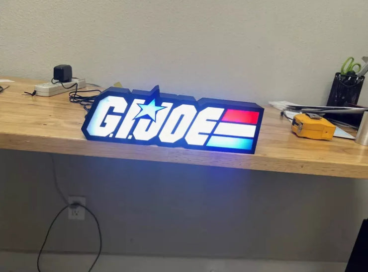 Gi Joe Light Box - 25x17cm