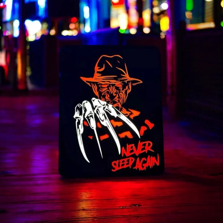 Nightmare on Elm Street Light Box - 25x17cm