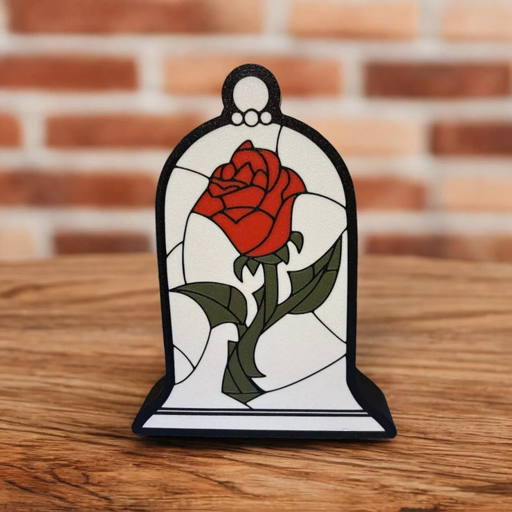 Beauty and the Beast Light Box - 25x17cm