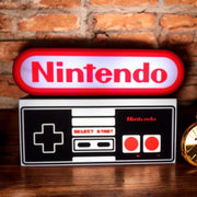 Nintendo Logo & Controller Light Box - 25x17cm