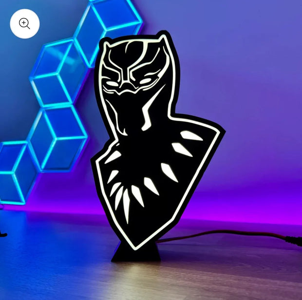 Black Panther Light Box - 25x17cm