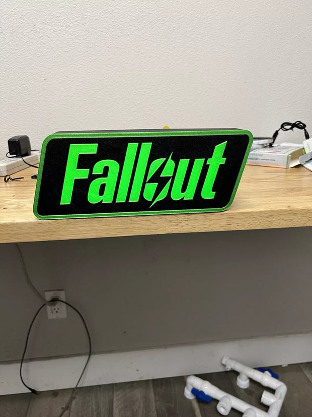 Fallout Light Box - 25x17cm